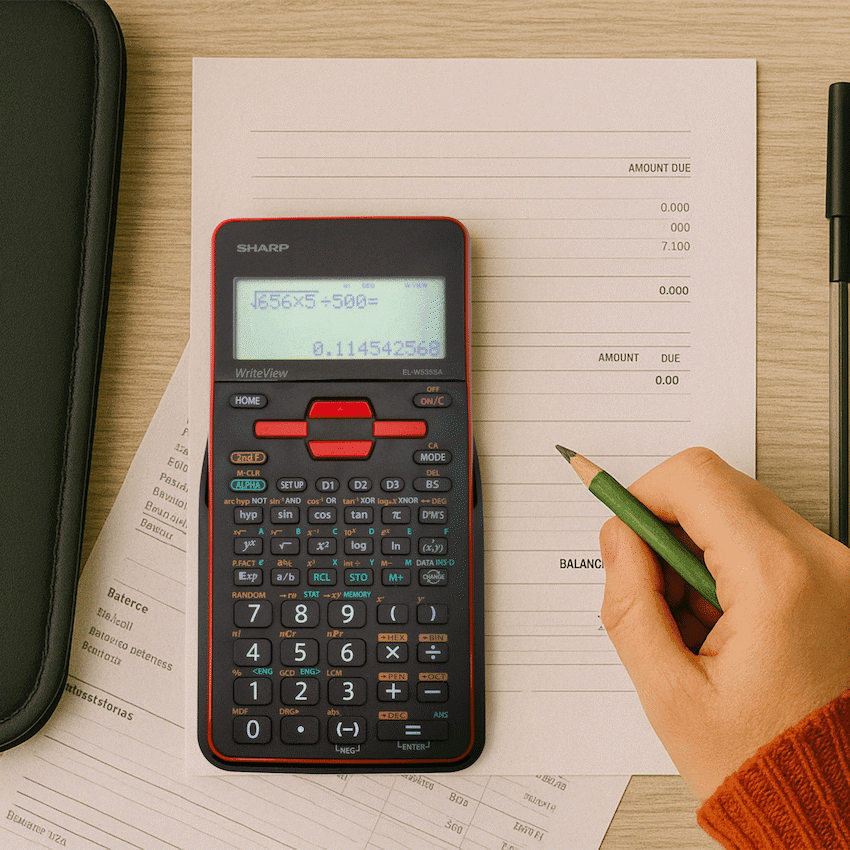 Sharp EL535 Scientific Calculator thumbnail 20