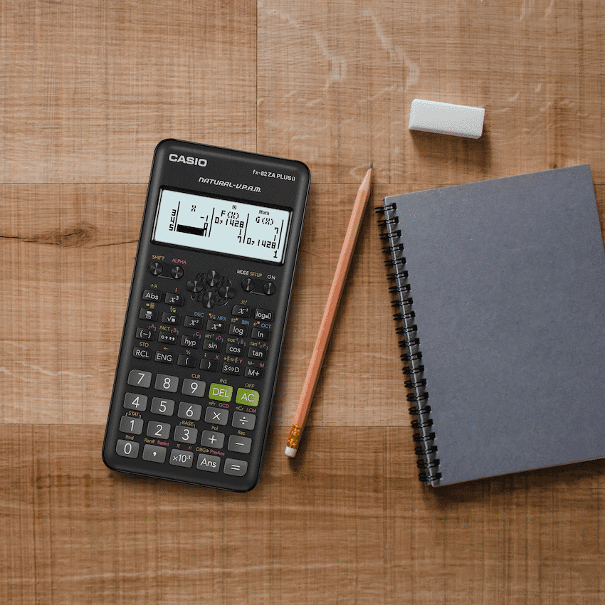 Casio FX-82 ZA Plus II Calculator thumbnail 6