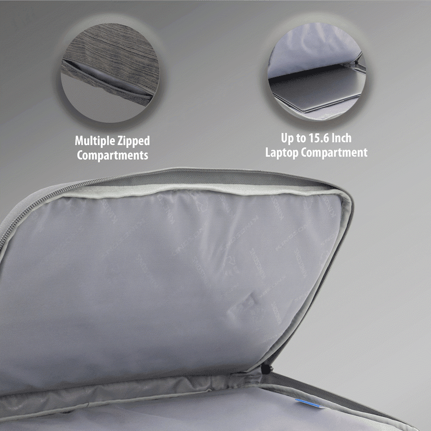 Kingsons Trace 15.6″ Laptop Bag Black thumbnail 7