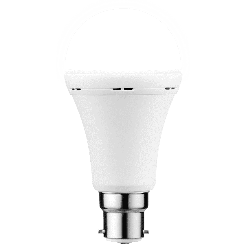 Switched 5w A60 Rechargeable B22 LED Light Bulb CW thumbnail 4