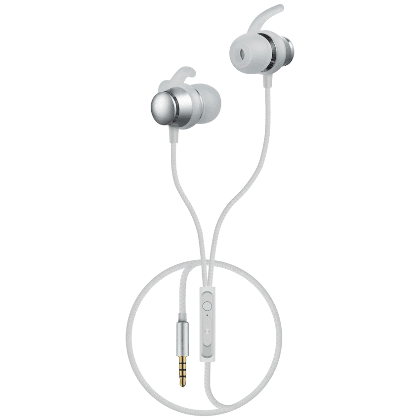 Volkano Titanium Series AUX Earphone – Silver