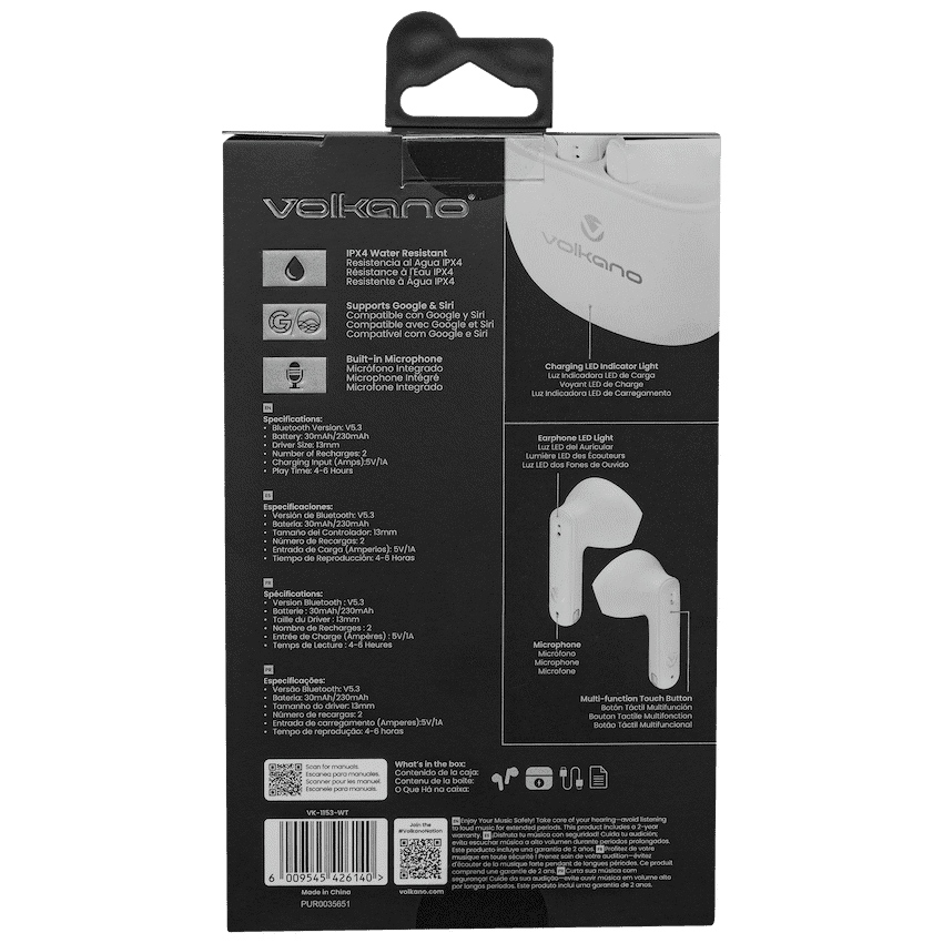 Volkano Sleek Series TWS Earphones thumbnail 32