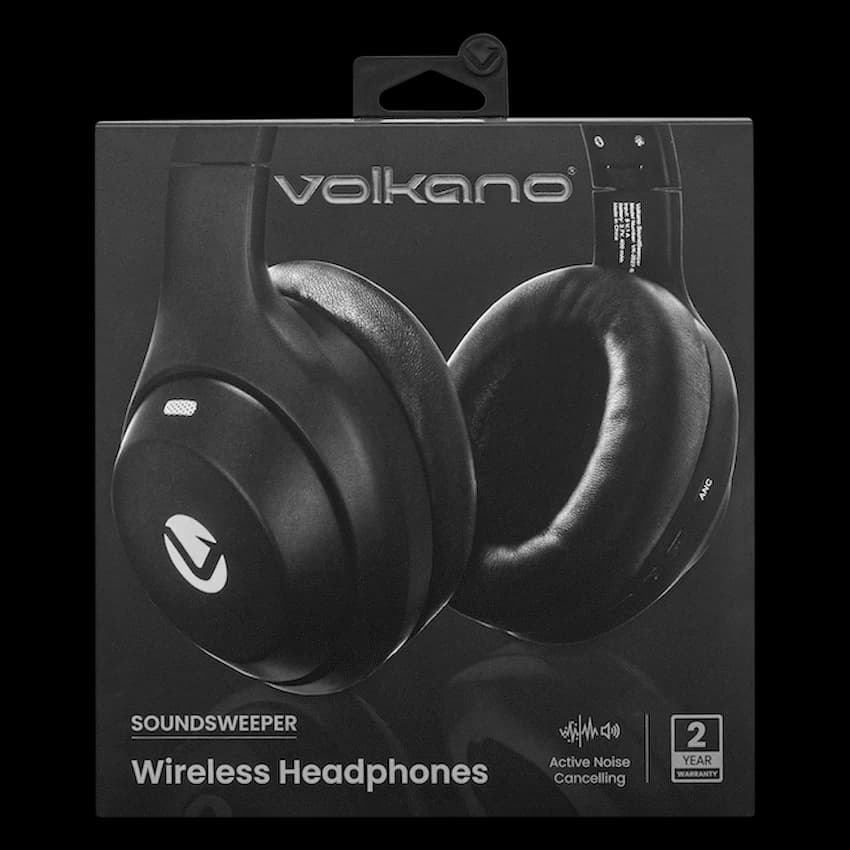 Volkano SoundSweeper Series Active Noise Cancelling bluetooth Headphones thumbnail 8