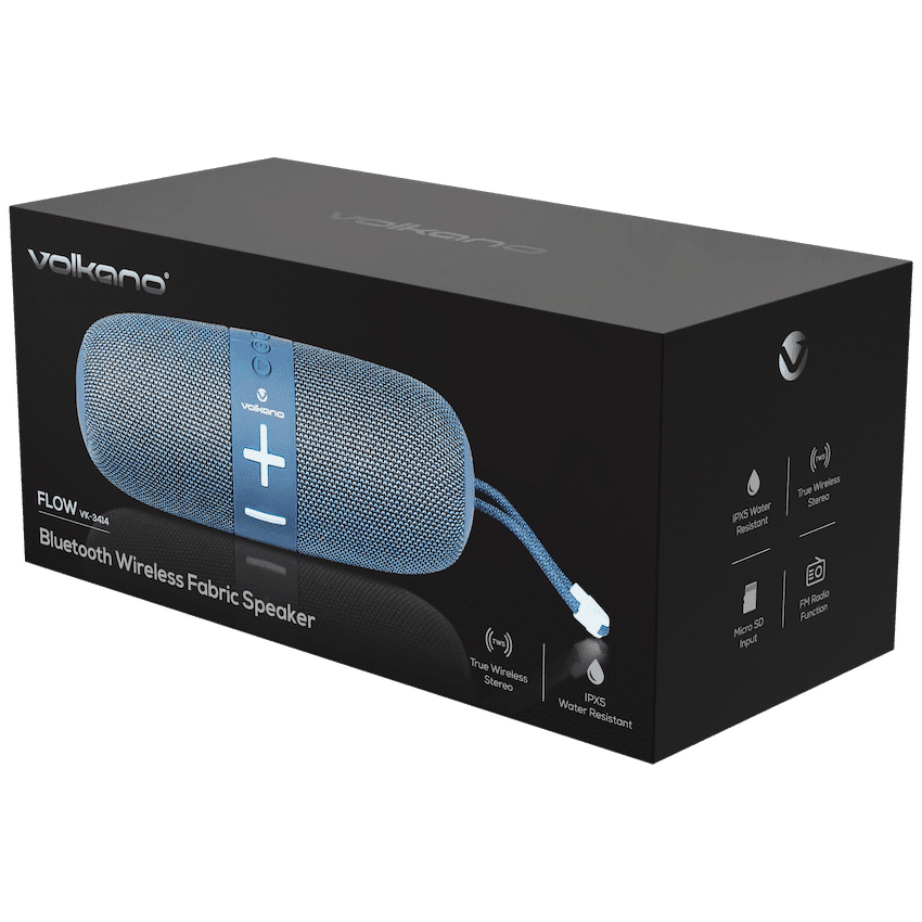 Volkano Flow Series Portable Bluetooth Speaker thumbnail 22
