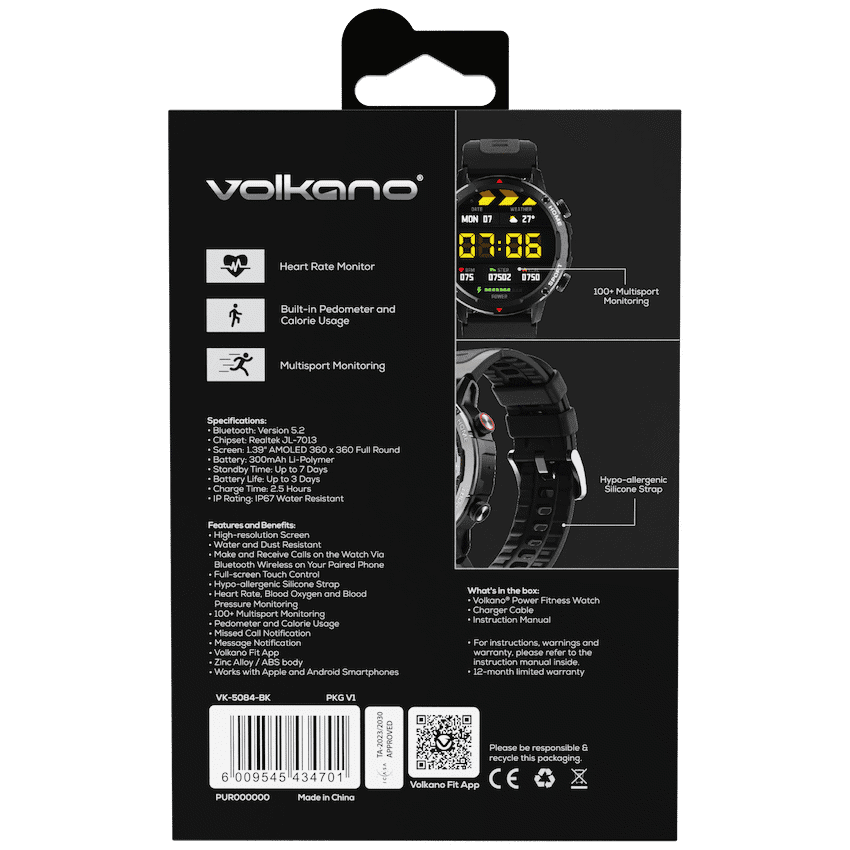 Volkano Power Series Smart Watch thumbnail 5