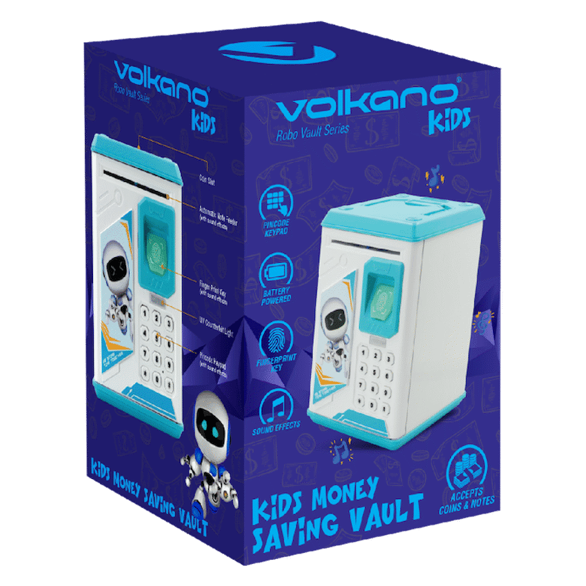 Volkano Kids Robo Vault Series Kids Money-Saving Vault thumbnail 6