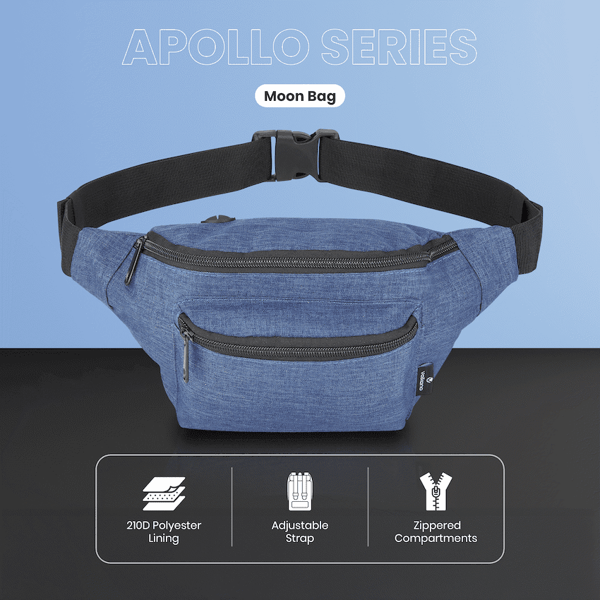 Volkano Apollo Moon Bag Navy thumbnail 3