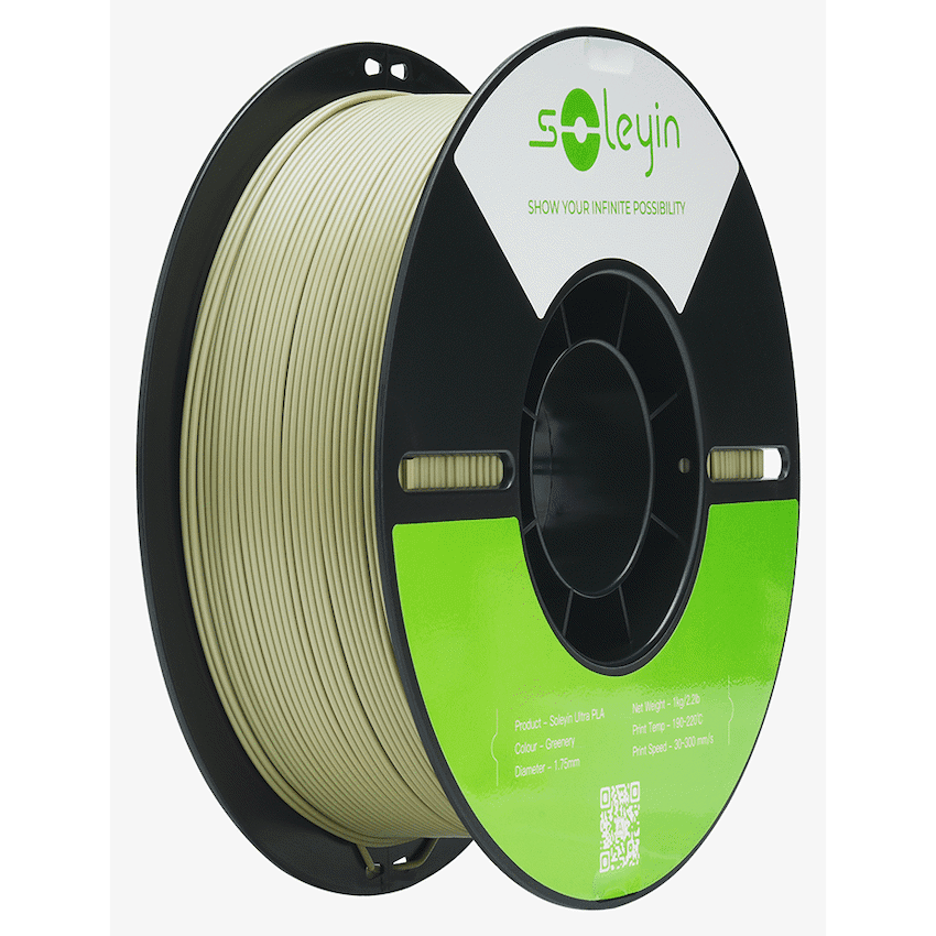 Soleyin Ultra PLA – Glass Green