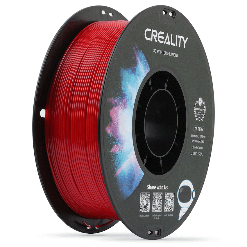 Creality PETG Filament – Red – 1kg