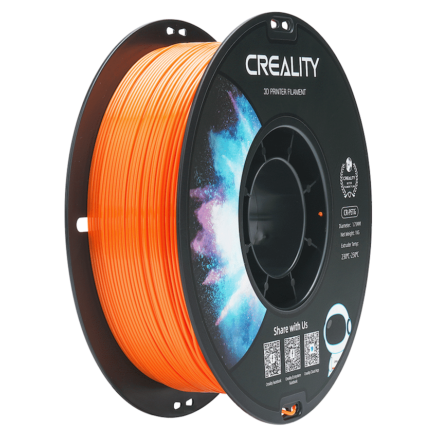 Creality PETG Filament – Orange – 1kg