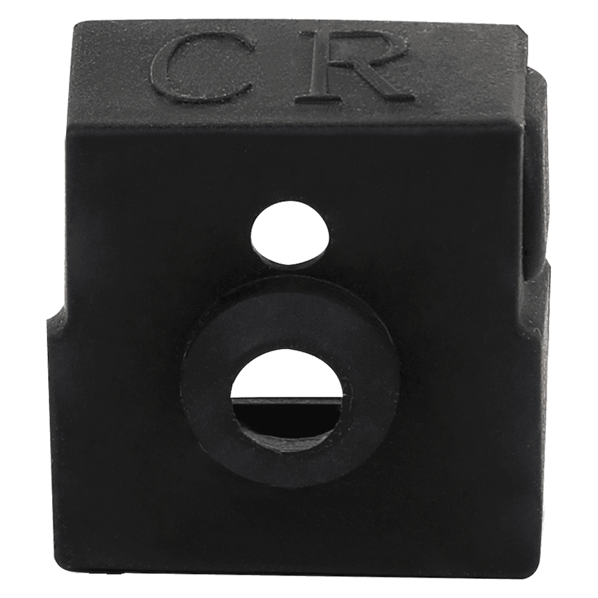 Creality Heating Block Silicone Cover (23x23x17) – Flame-Retardant Silicone – Black