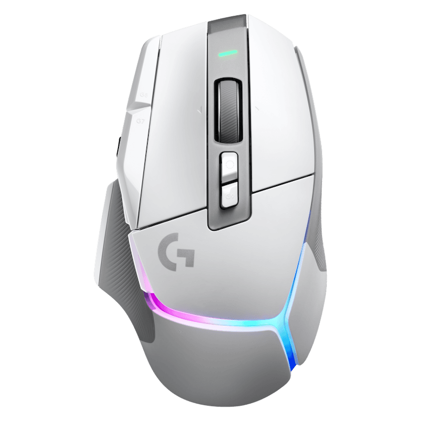 Logitech(R) G502 X Plus Wireless Gaming Mouse – White