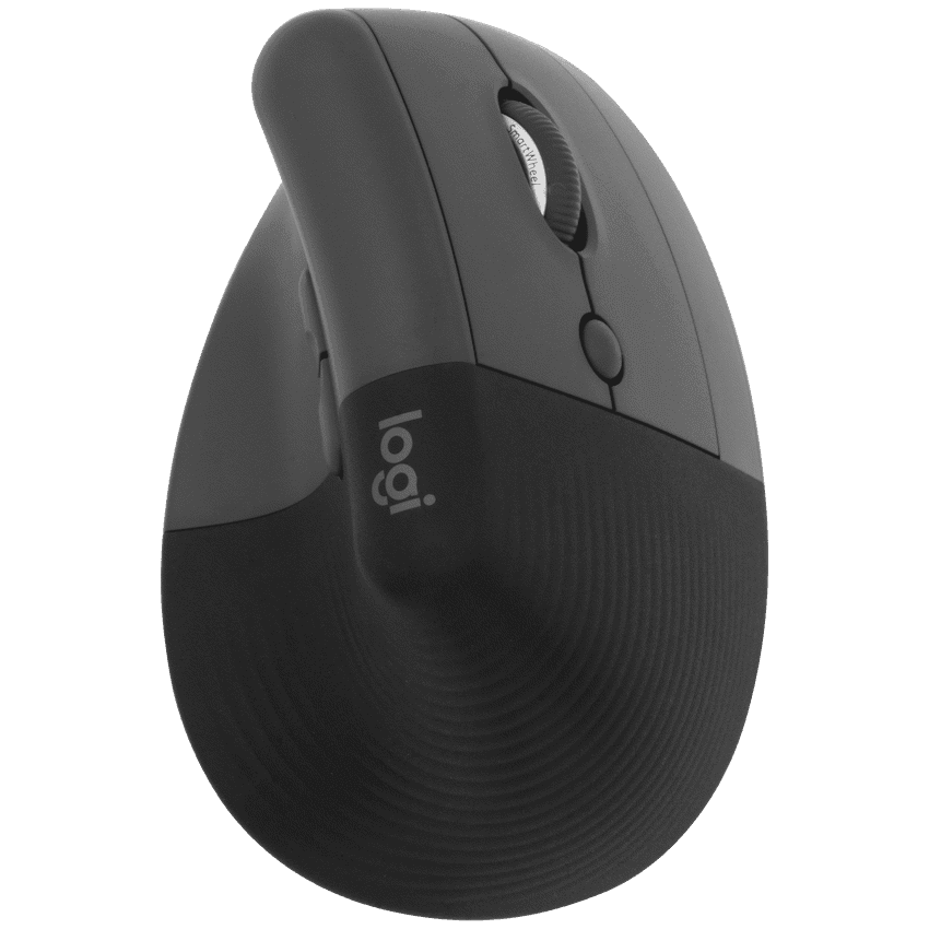 Logitech Lift Vertical Ergonomic Mouse – Graphite