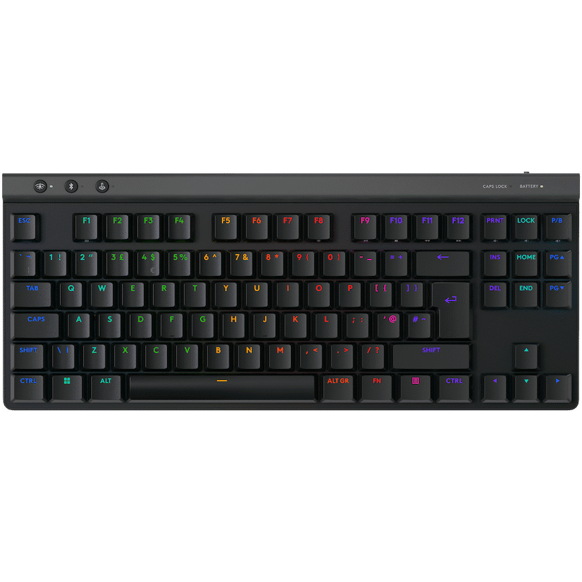 Logitech(R) G515 TKL Lightspeed Wireless Gaming Keyboard – Black