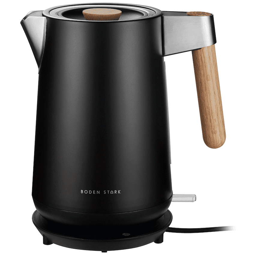 Boden Stark Anson Collection 1.7l 2000w Stainless Steel Kettle – Black