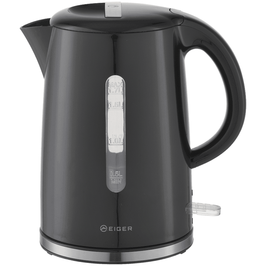 EIGER VITA 1.7L PLASTIC KETTLE BLACK