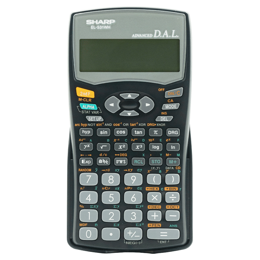 Sharp EL531 WH-BBK – Scientific Calculator – 272 Functions