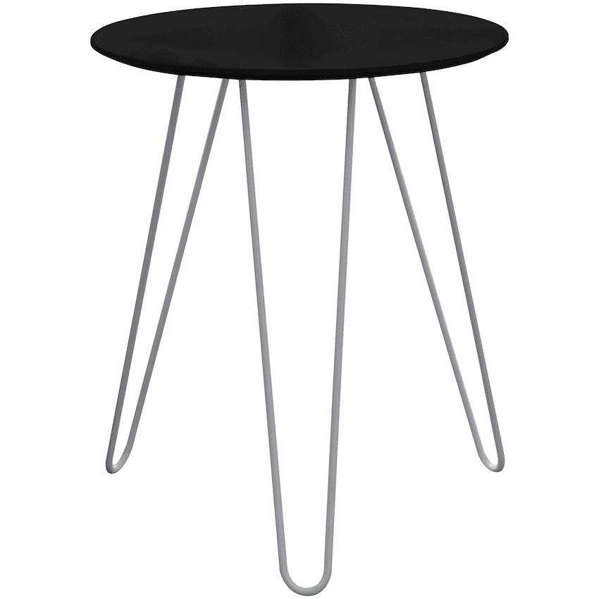 Everfurn Juniper Coffee Table – Black and White Frame