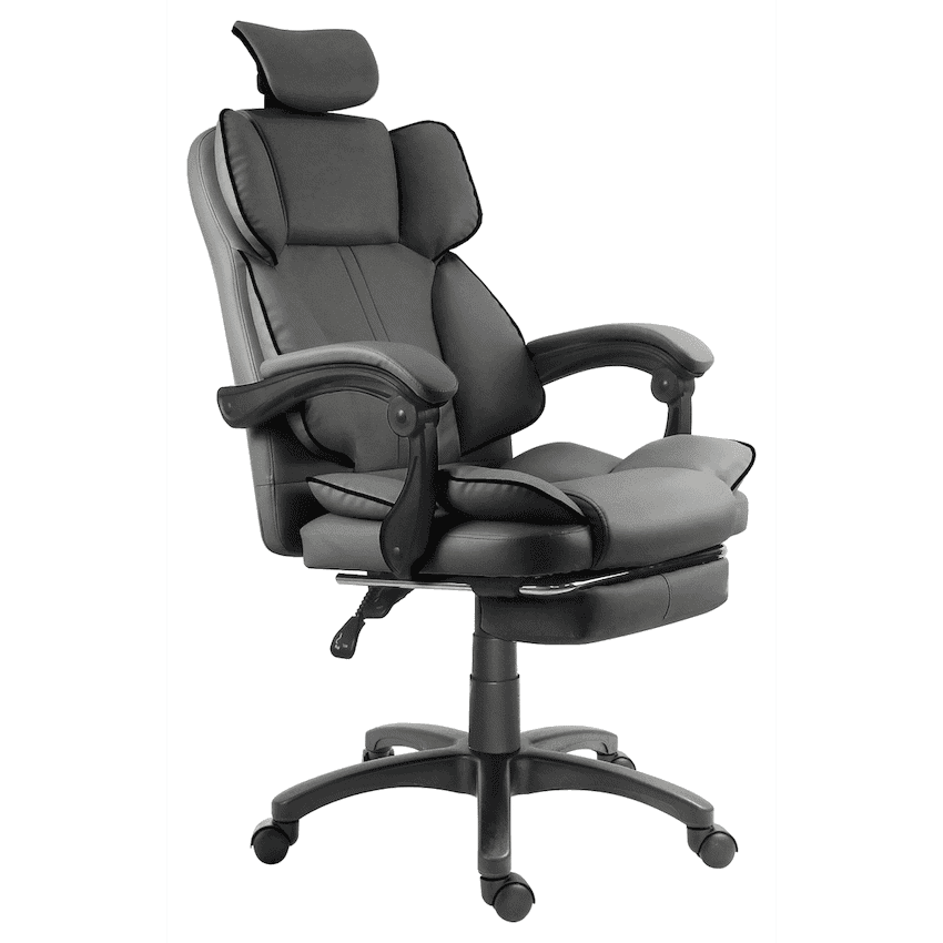 Everfurn Emperor High Back Chair – Grey