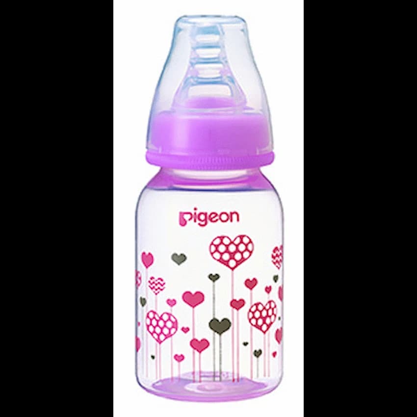 Pigeon Flexible Bottle STD Neck – Pink – 120ml