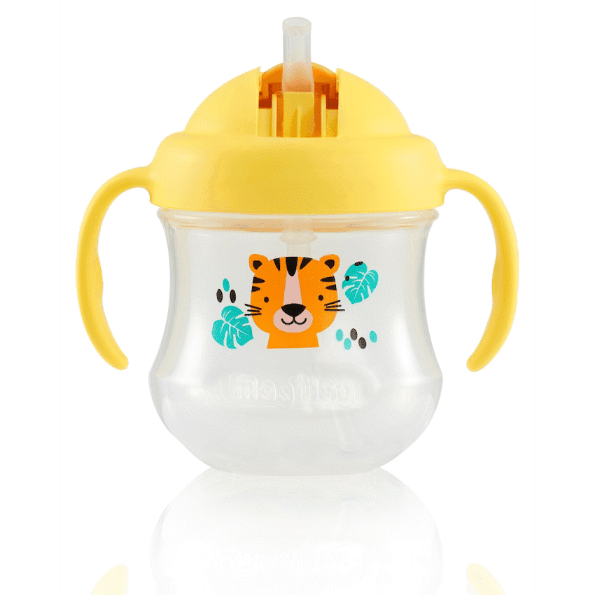 Pigeon Mag Mag Straw Cup – Matte Yellow