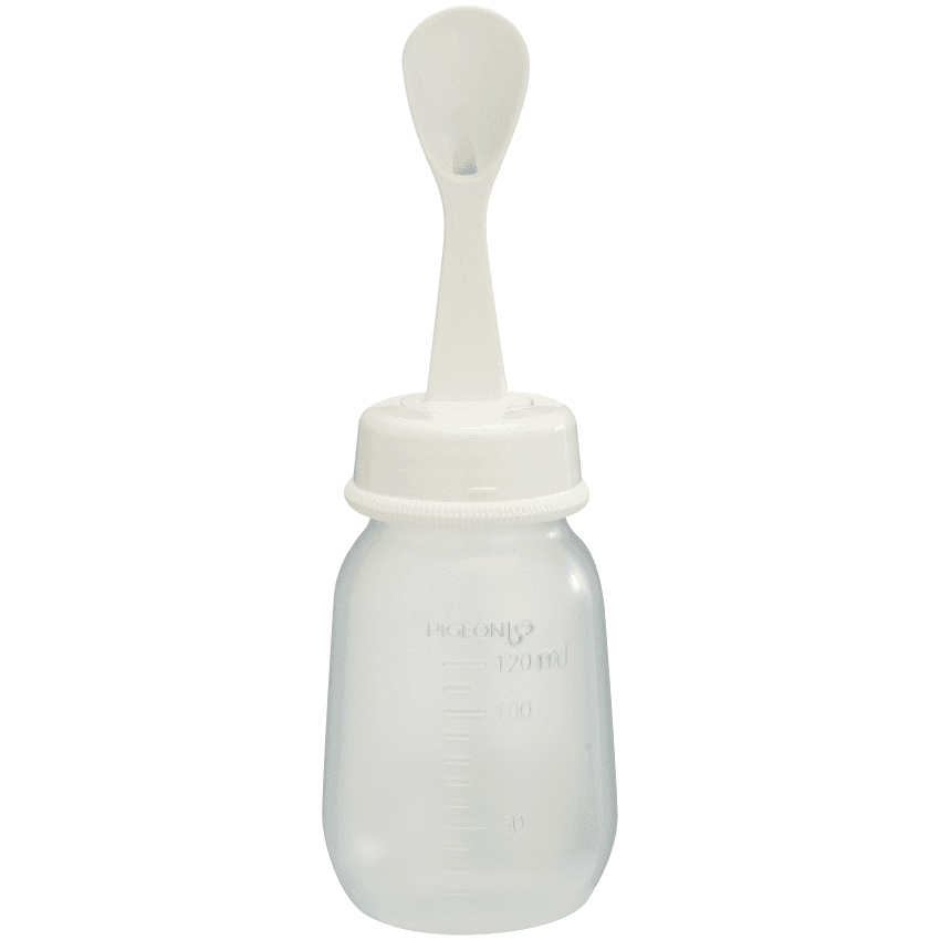 Pigeon – Weaning Bottle + Spoon (D328)