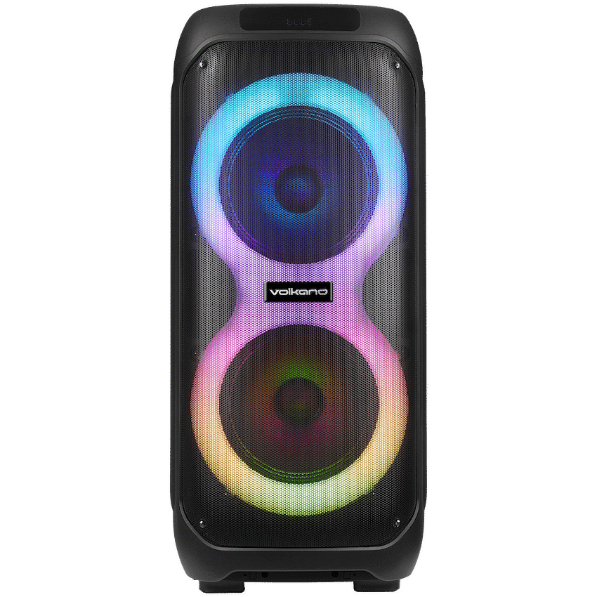 Volkano Motion Dual 10″ Party Speaker – Black