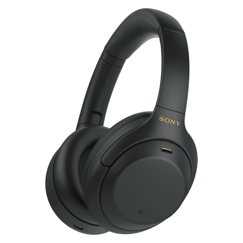 Sony WH-1000XM4 (Black) Noise-Cancelling BT Headphones