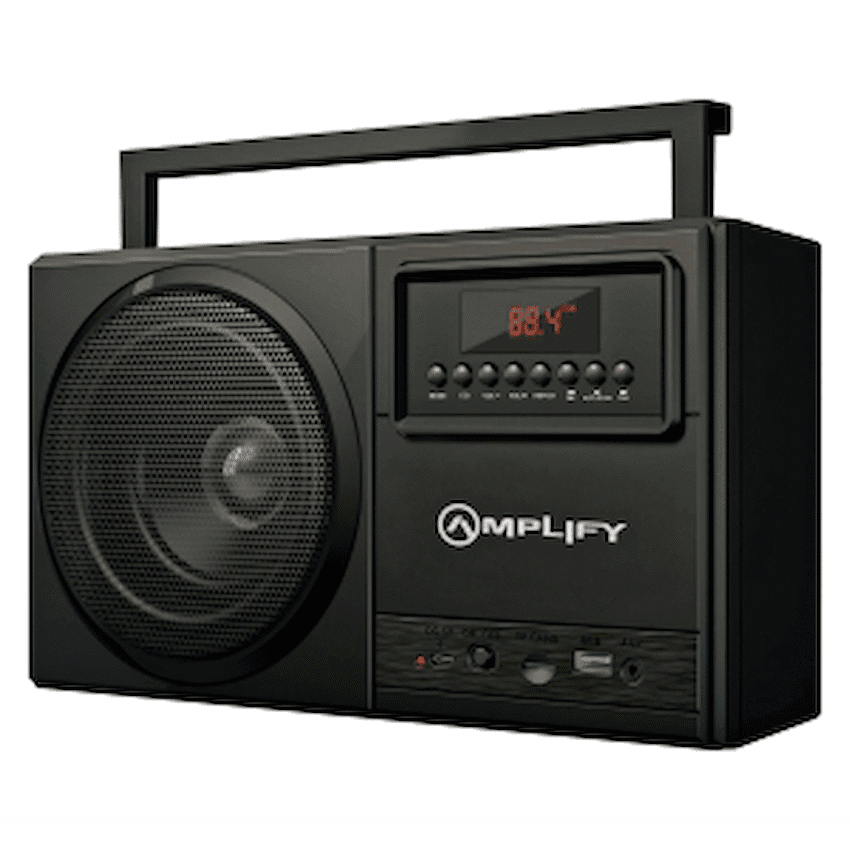 Amplify Tuner Series Bluetooth Radio – Black