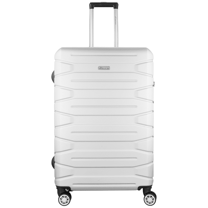 Travelwize Cabana ABS 4-Wheel Spinner 75cm Luggage – Platinum