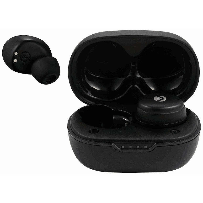 Volkano Sagittarius Series TWS Earphones + Charging Case – Black