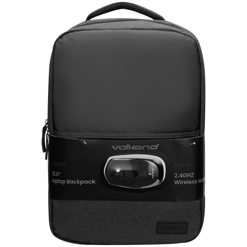 Volkano Taurus 15.6″ Backpack & Mouse combo