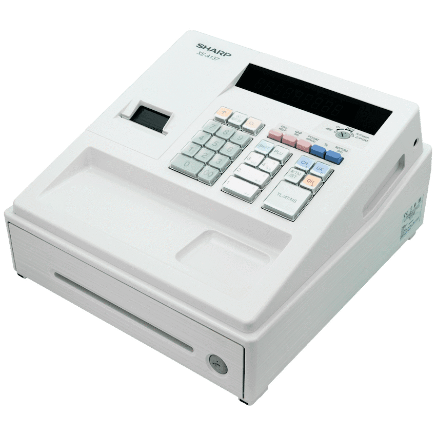 Sharp XE-A137-WH Cash register