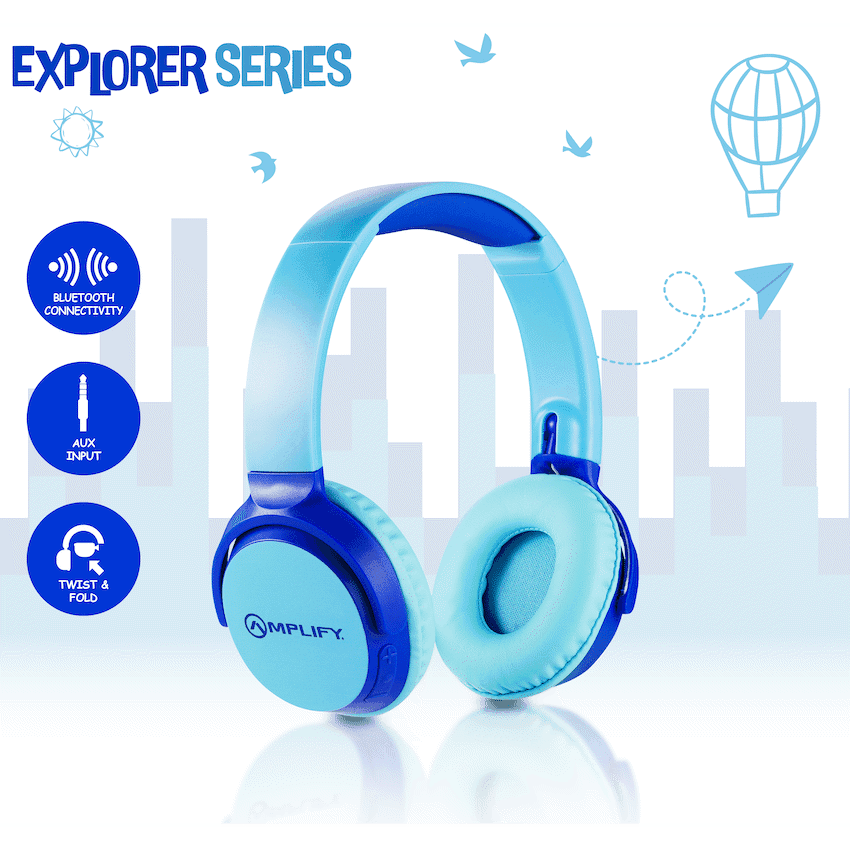 Amplify Explorer Bluetooth Wireless Headphone thumbnail 3
