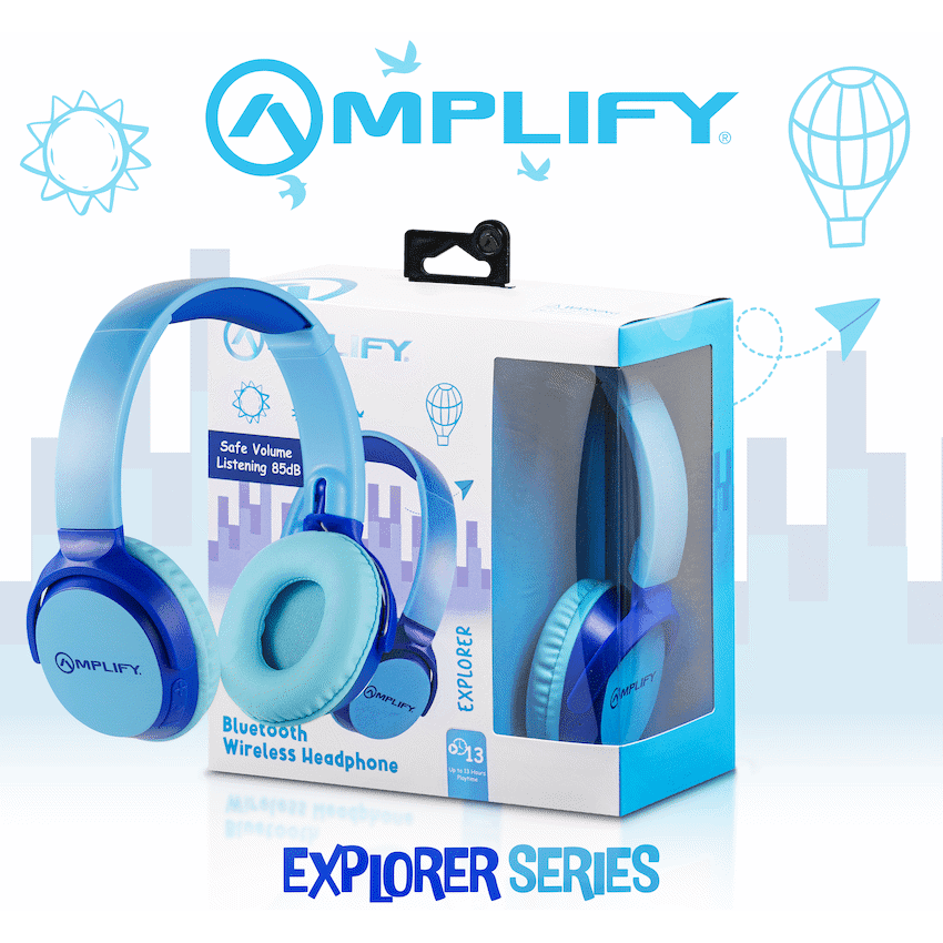 Amplify Explorer Bluetooth Wireless Headphone thumbnail 6