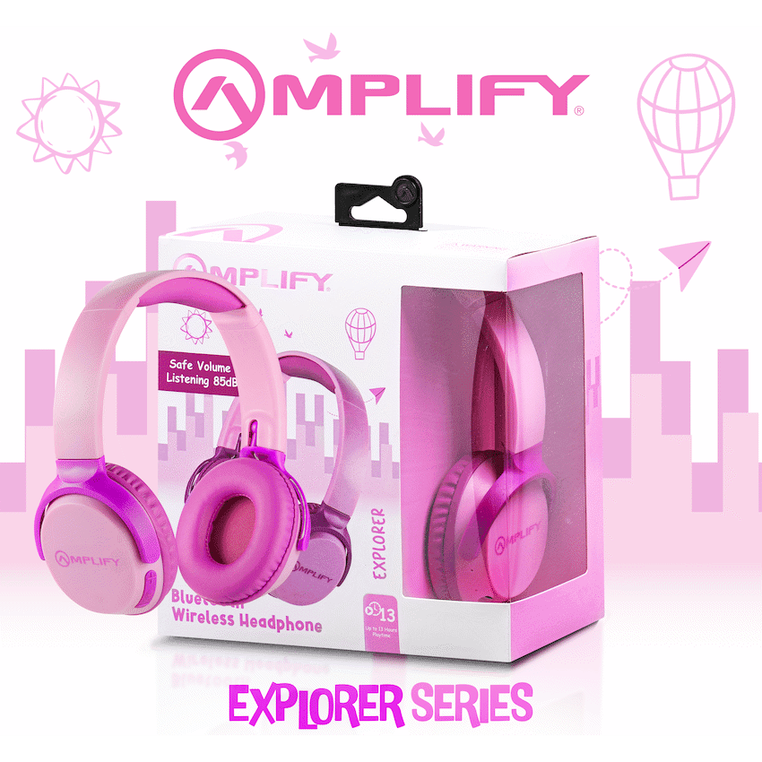 Amplify Explorer Bluetooth Wireless Headphone thumbnail 12