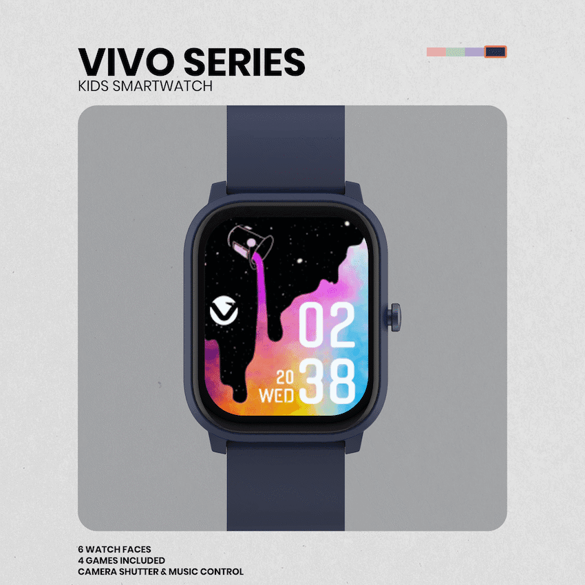 Volkano Vivo Series Kids Smart Watch thumbnail 5