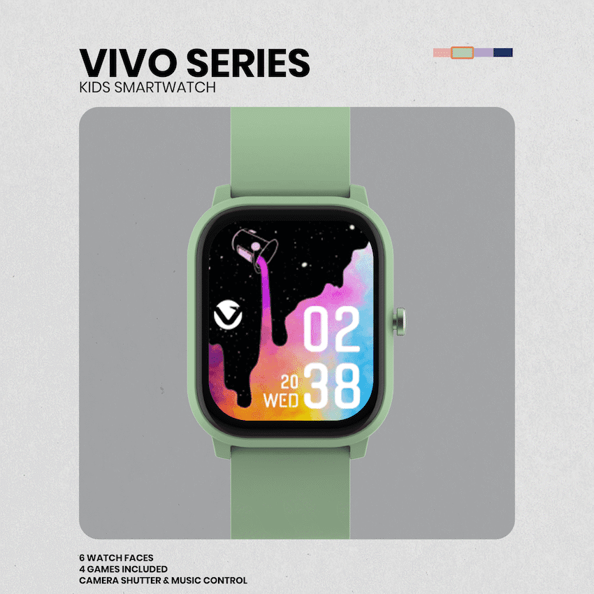 Volkano Vivo Series Kids Smart Watch thumbnail 12
