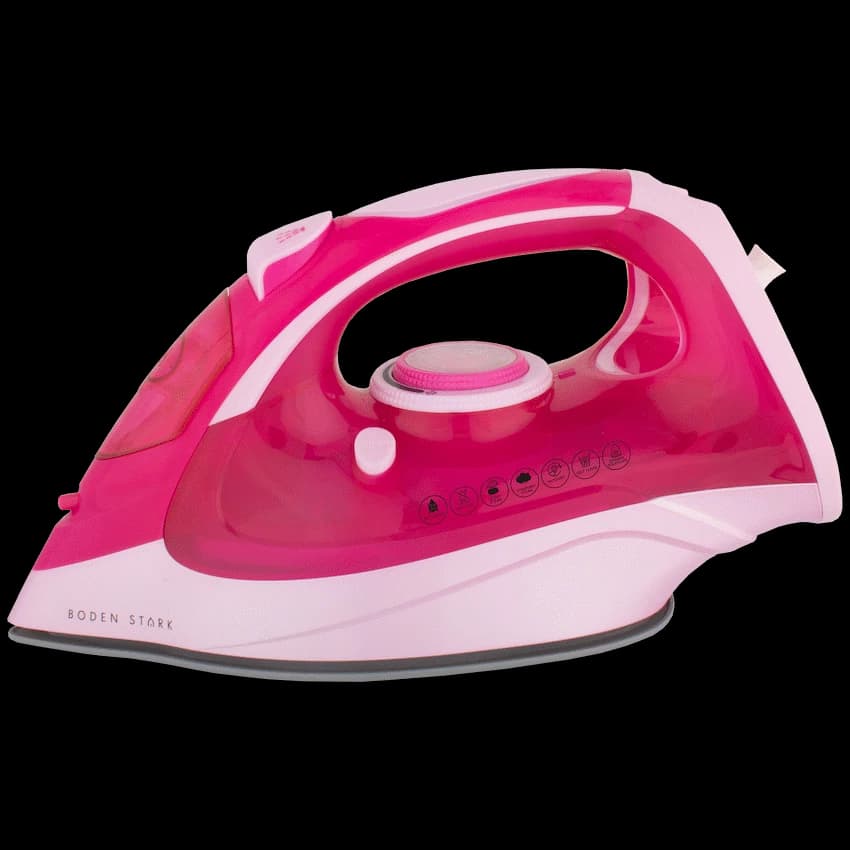 Boden Stark 2600W Ceramic Steam Iron – Pink