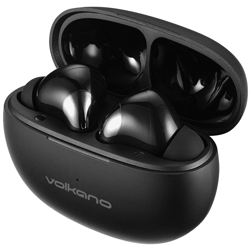 Volkano Soundshield TWS Earphones with ANC & ENC – Black