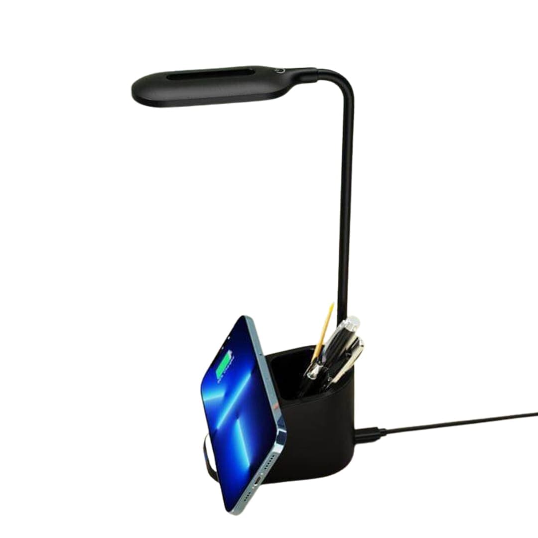 ALMERE – Giftology 3-in-1 Desk Lamp with 15W Wireless Charger & Pen Holder