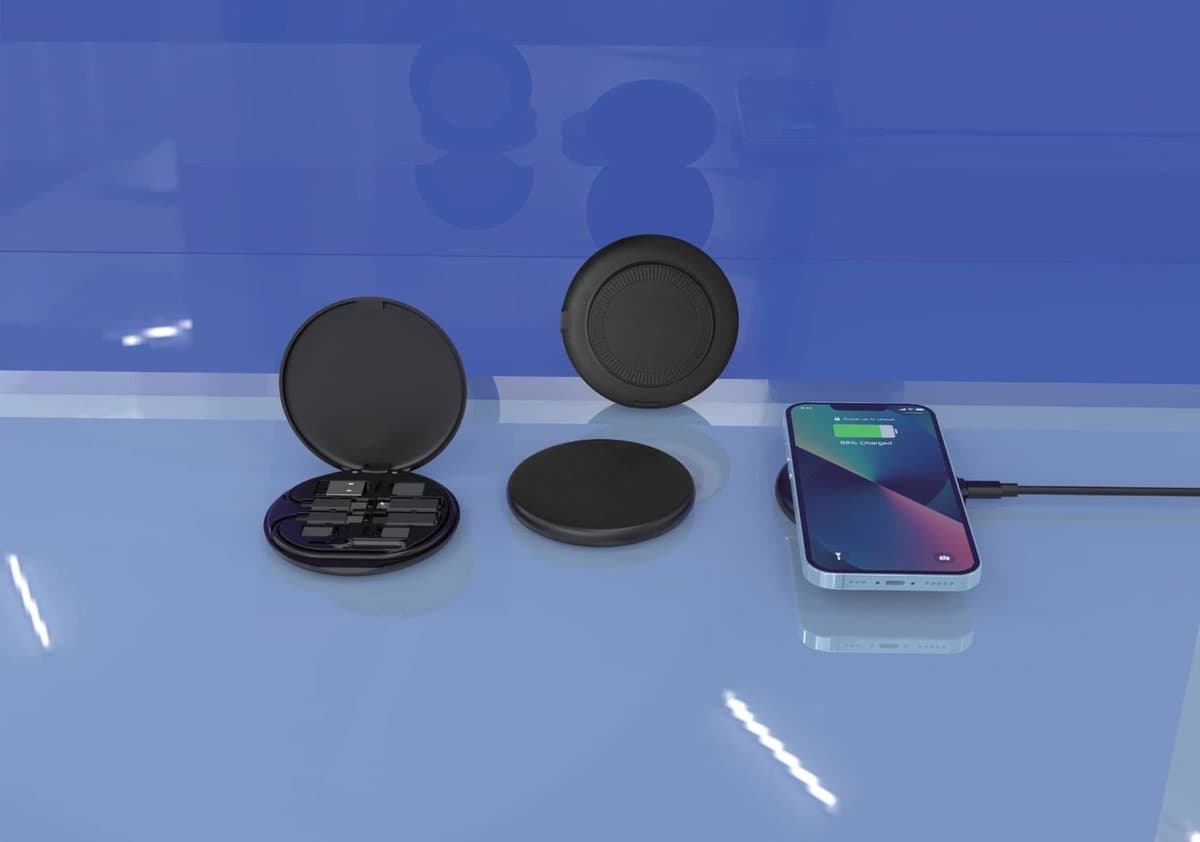 OSLO Mag – @memorii Recycled 15W Magnetic Wireless Charger Multicable Set thumbnail 6