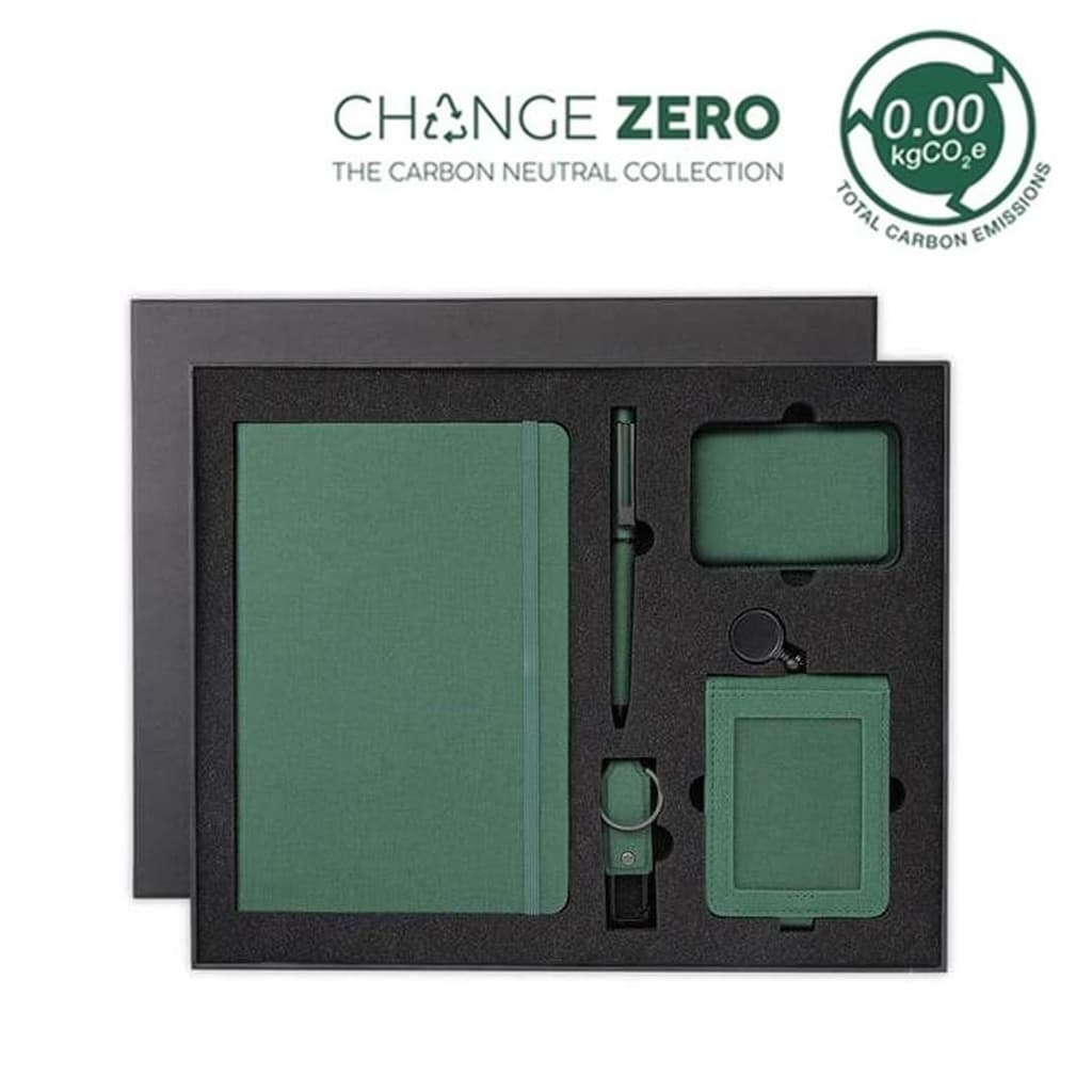 ALMADA – CHANGE ZERO Sustainable 5pc Onboarding Gift Set – Green