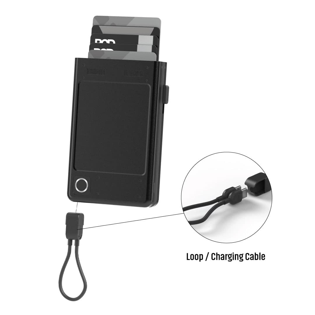 AREZZO – @memorii 5000mAh 3-in-1 Card Holder Powerbank