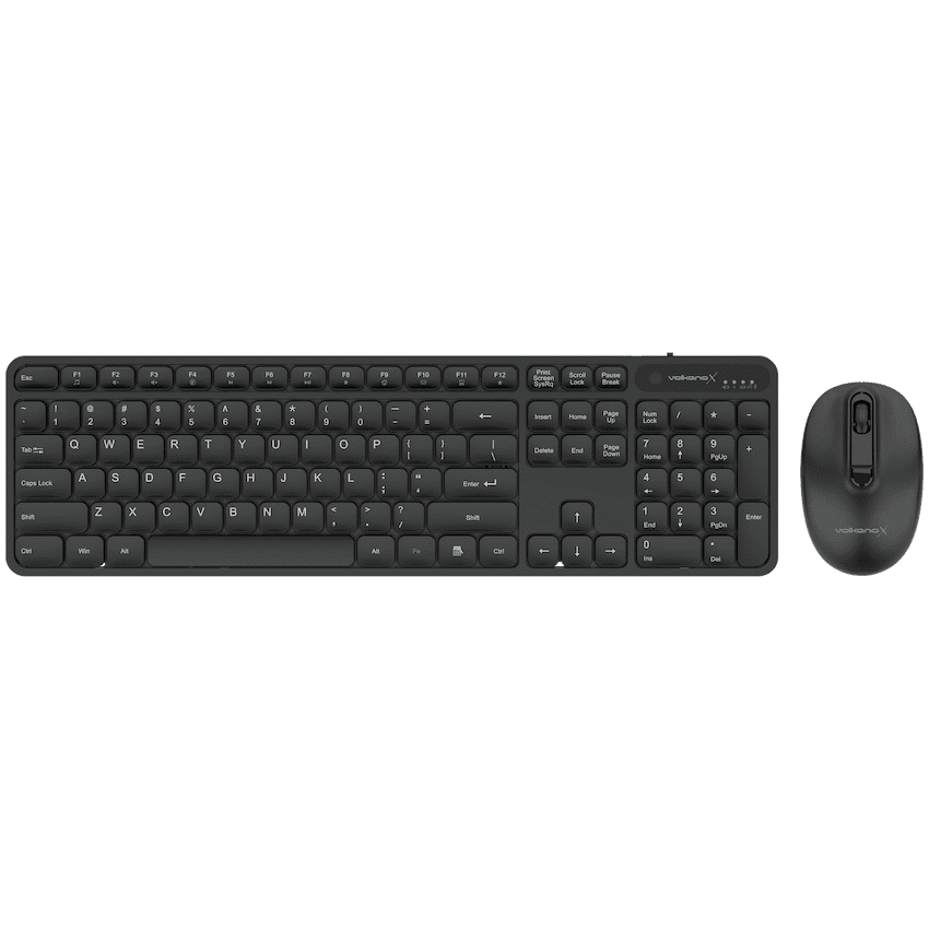 VolkanoX Garnet Bluetooth Wireless Keyboard and Mouse Combo