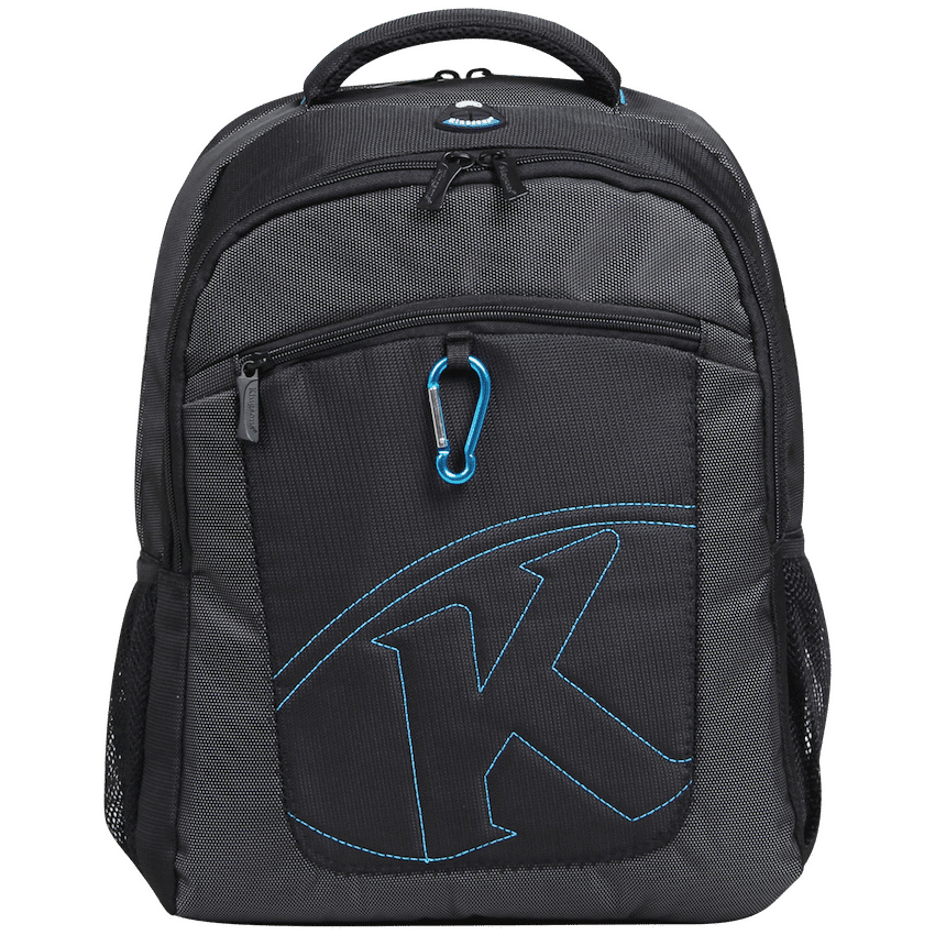 Kingsons 15.6″ black laptop backpack with key chain