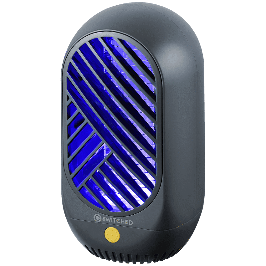 Switched Reppela Series – Mini 2W Mosquito Zapper Lamp 25m2  coverage – USB Power