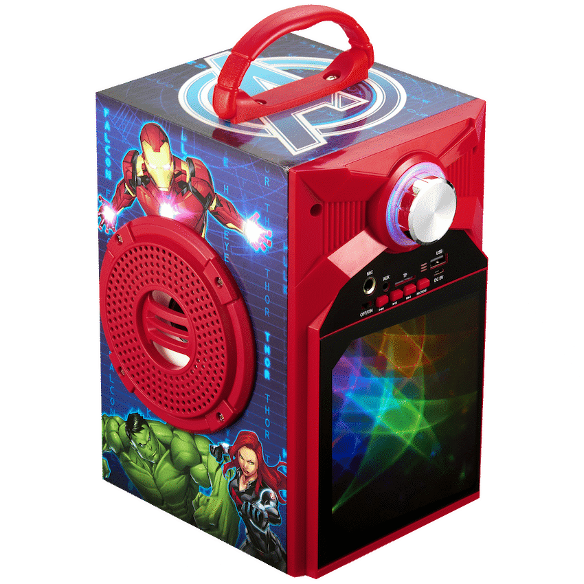 Marvel Avengers Galaxy LED Stars Karaoke Machine with Microphone thumbnail 5