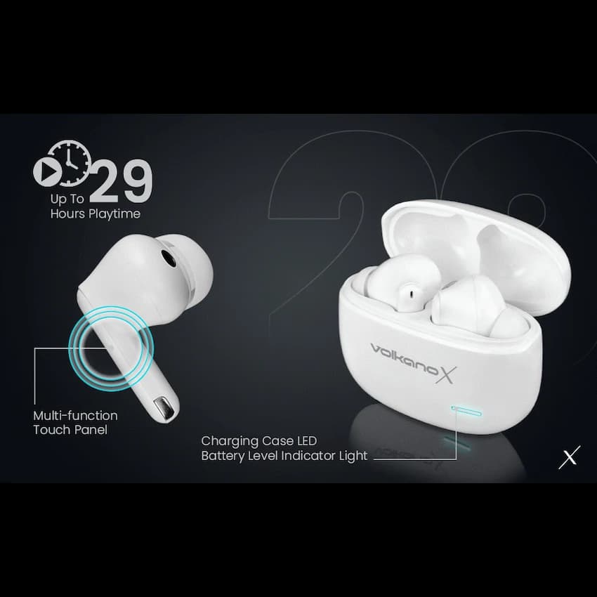 VolkanoX VXT200S Hybrid ANC TWS Earphones thumbnail 30