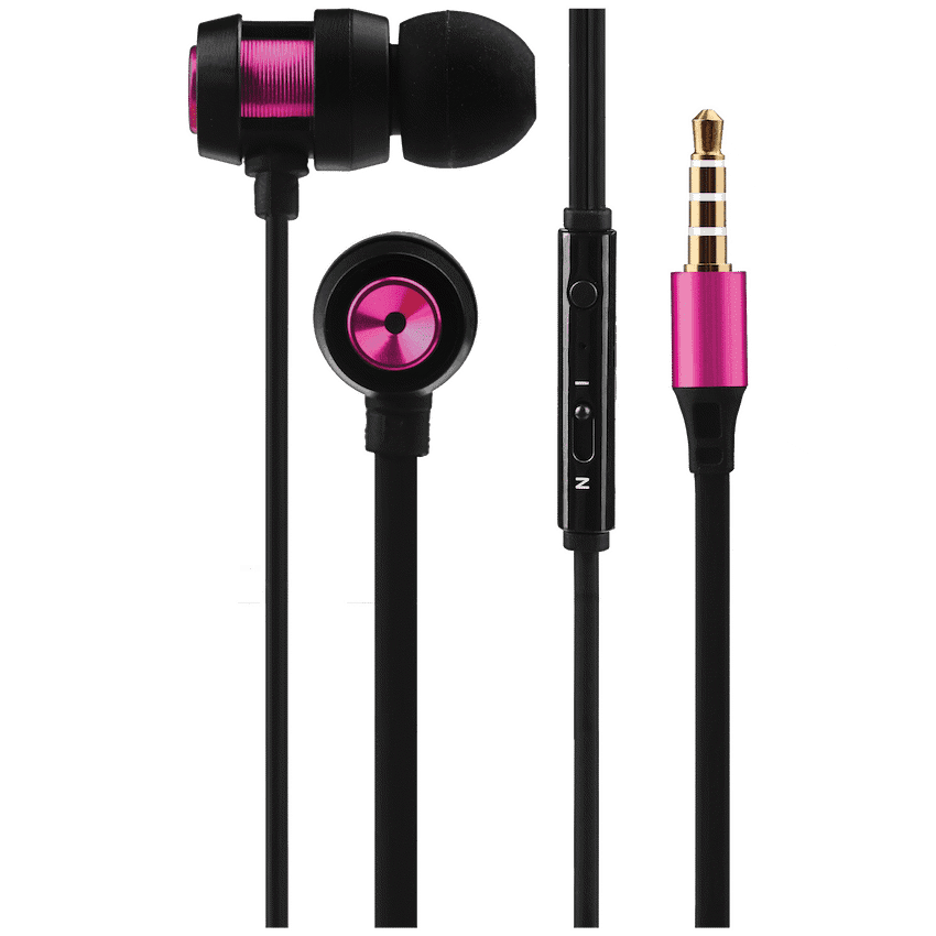 Volkano Alloy series metal earphone – Purple